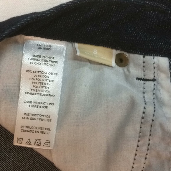 Last Chance! Michael Kors bootcut dark blue jeans - Picture 5 of 8